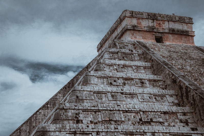 Mayan Pyramid in Mexico